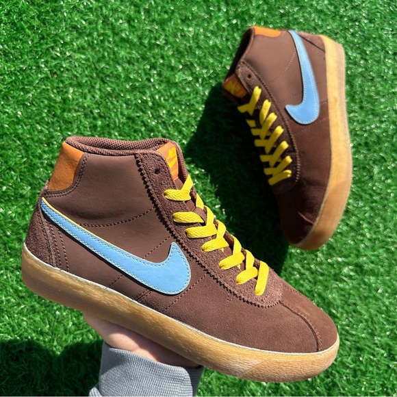 Nike SB Bruin Hi PRM Wss Light Chocolate / Light Blue - Picture 2 of 14